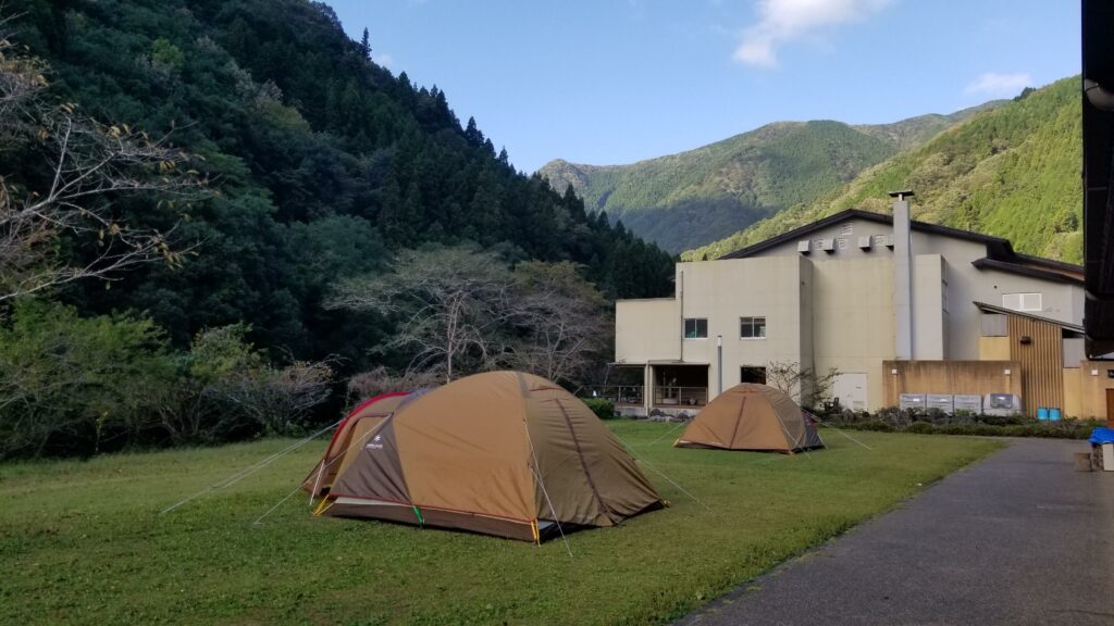 湯来リバーサイドキャンプ（広島市湯来町）